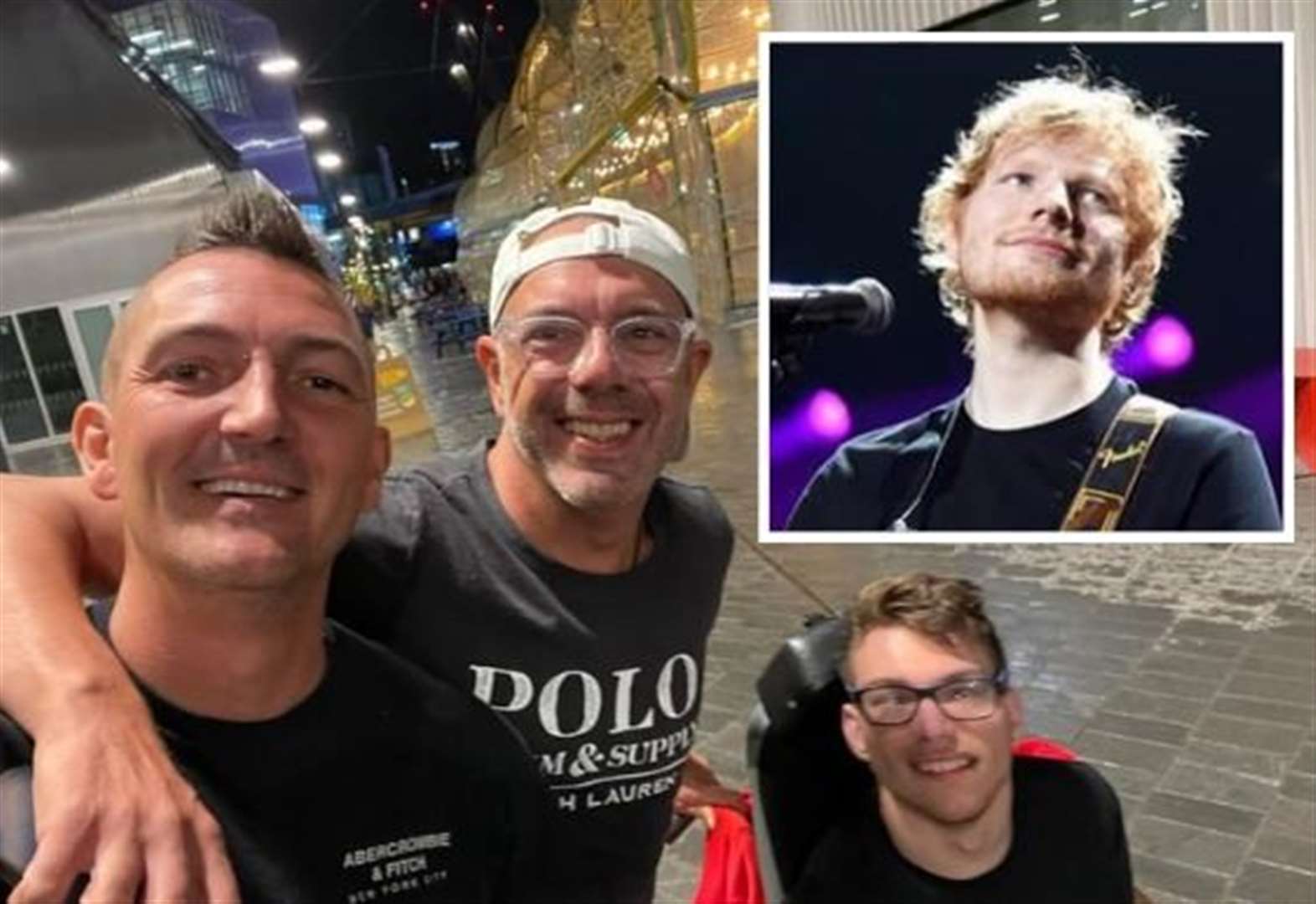 Family's joy at help after £408 quote for Ed Sheeran gig parking