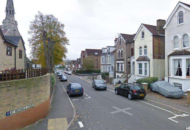 Gerald Edwards was stabbed in Vicarage Road, Strood. Picture: Google Street View (3980644)