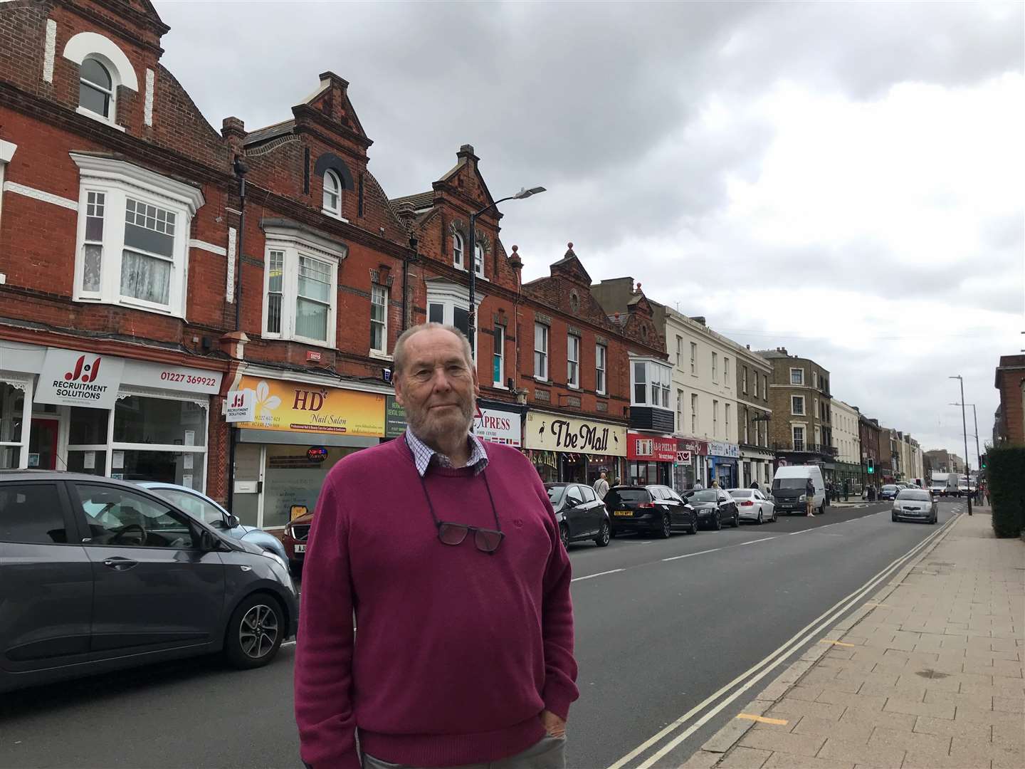 Herne Bay resident Michael Taylor objected to the scheme last year