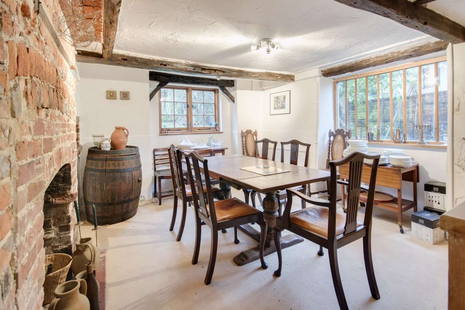 The dining area, Fretherne, Blean Hill, near Canterbury