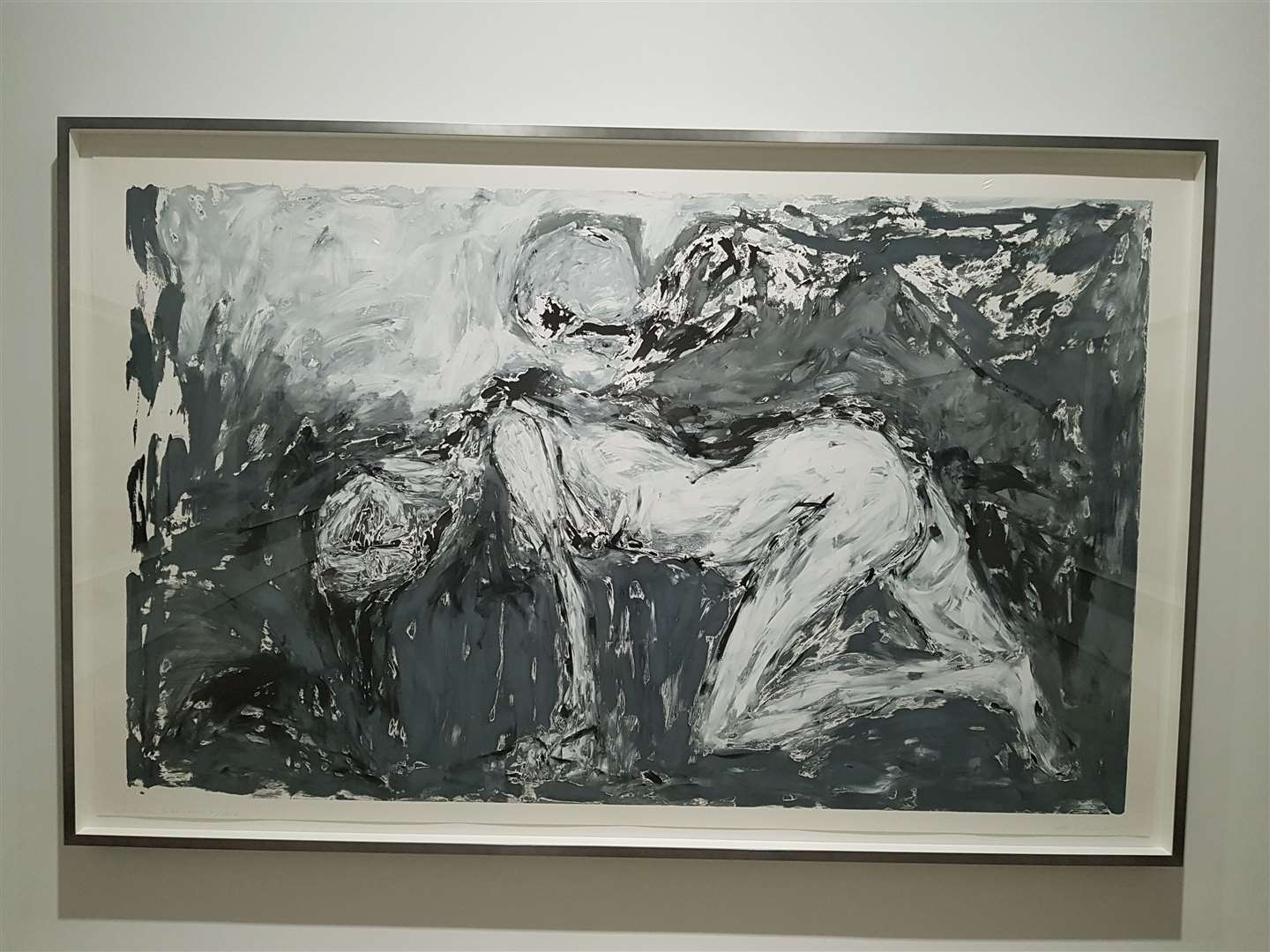 Like the Moon You Rolled Across My Back, by Tracey Emin, is a powerful and disturbing image