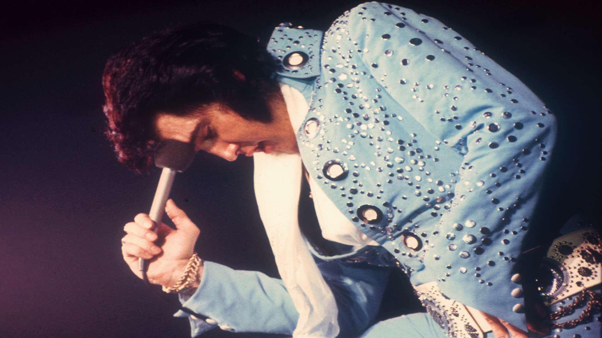 Elvis in 1972, one of the images on show at the Elvis on Tour exhibition at The O2