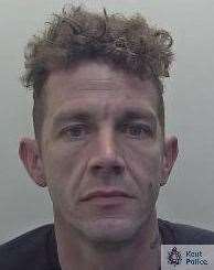 Jamie Broadmore, 37, of Elaine Avenue, Strood, was jailed after stealing more than £50,000 of agricultural equipment. Picture: Kent Police