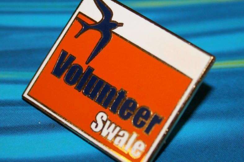 Anyone nominated for a 2014 Volunteer Swale Award will receive one of these pin badges