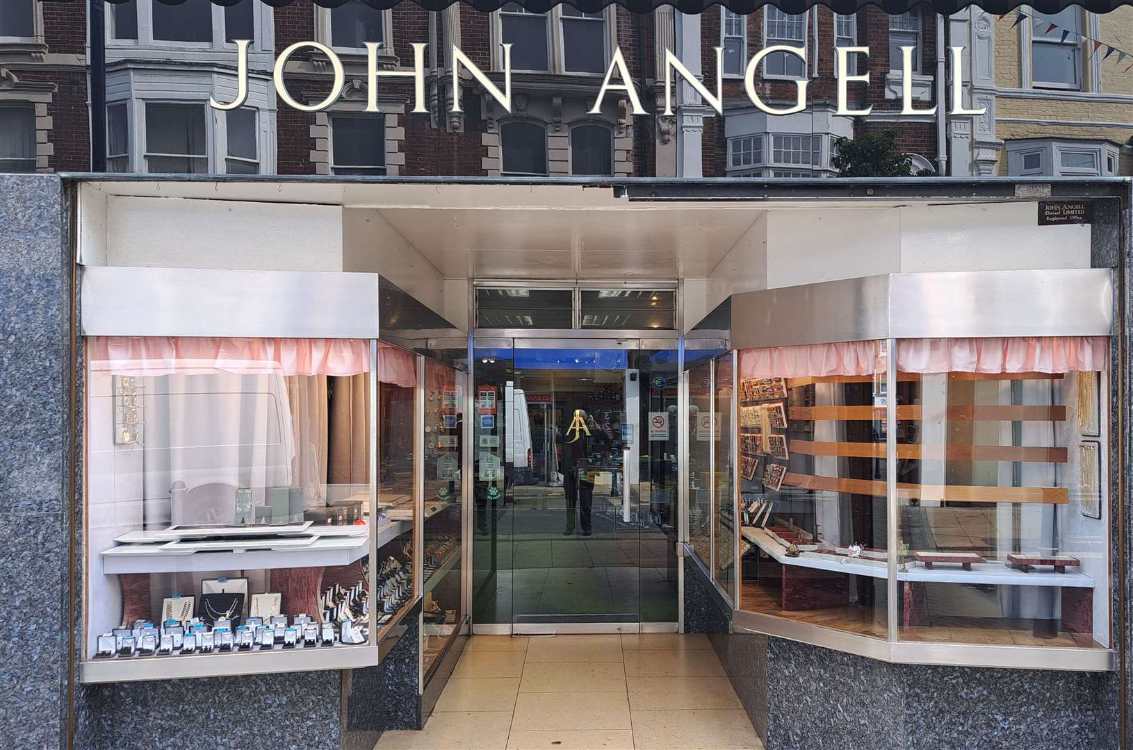 The John Angell jewellers in Biggin Street, Dover