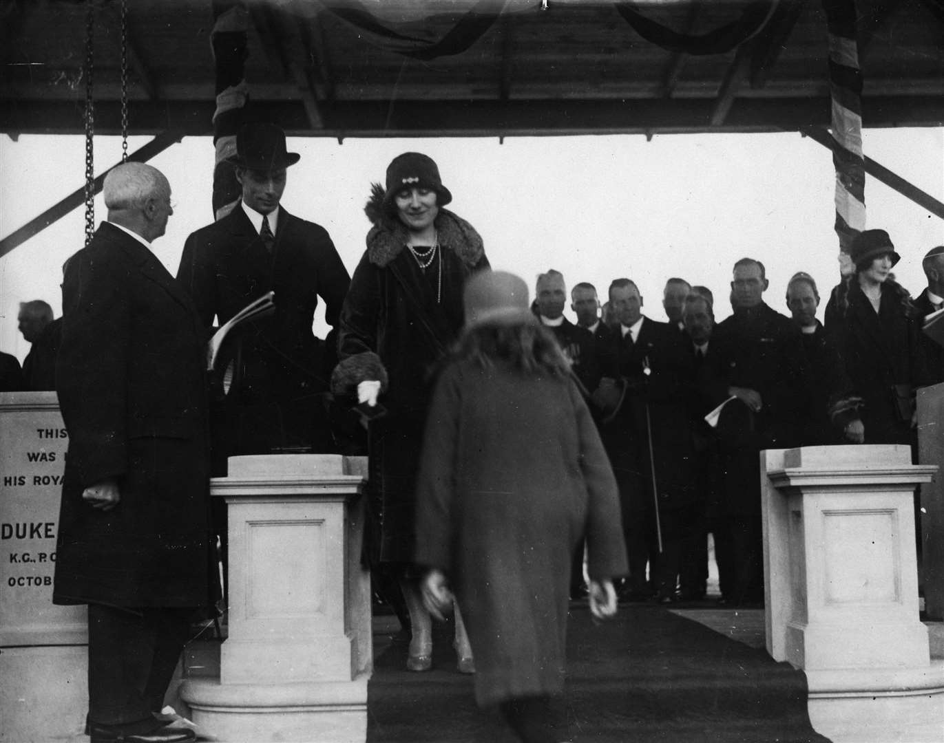 The Duke and Duchess of York officially opened the Ashford Hospital on October 20th 1926
