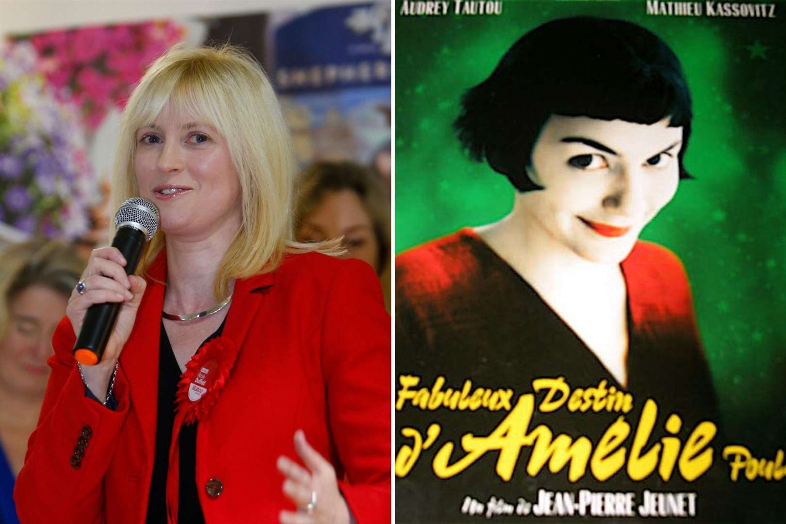 Canterbury and Whitstable MP Rosie Duffield: Amelie (2001)