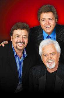 The Osmonds, from left, Jay, Jimmy and Merrill