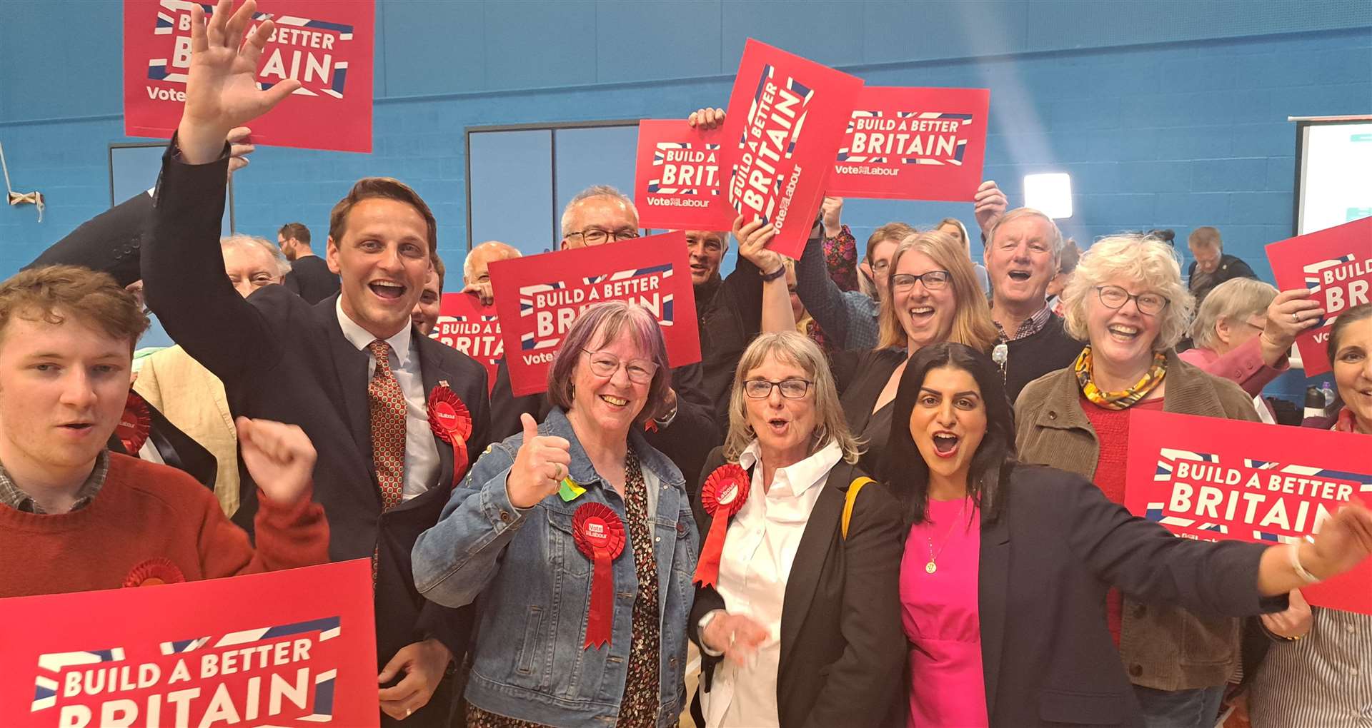 Labour won 17 seats at the polls, meaning they hold the majority for DDC
