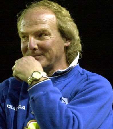 Margate's director of football Terry Yorath