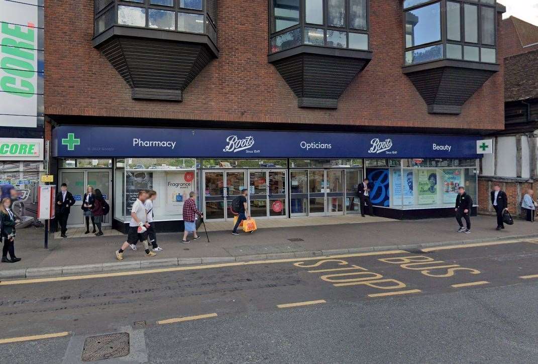 Boots in Street, Maidstone. Picture: Google Maps