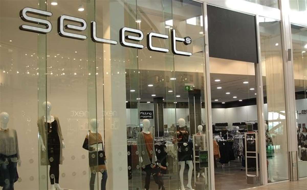 Fashion store Select with shops in Gillingham, Chatham, Maidstone, Ashford  and Westwood Cross is saved
