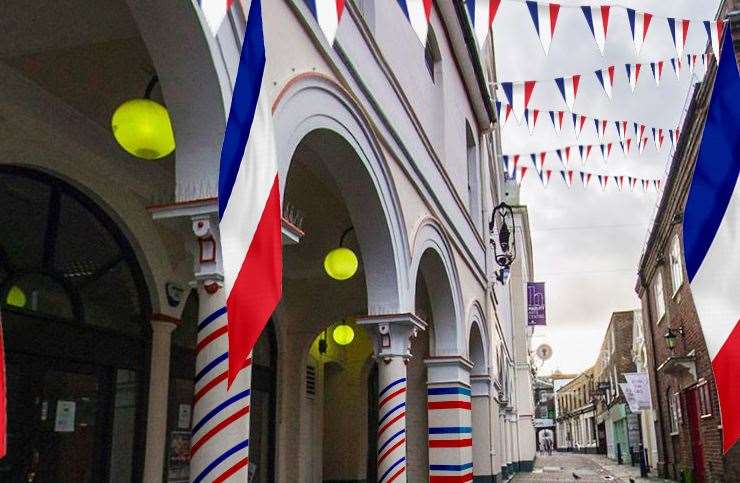 Market Buildings in Maidstone has a distinctive French theme, with Cafe De Paris joining Frederic Cafe Bistro in being based there