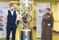 DNA art installed in hospital