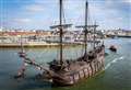 'Amazing moment' as Pirates of the Caribbean-style ship leaves Kent