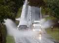 Weather warning as rain lashes parts of Kent