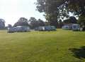 Travellers move onto sports pitch