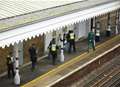 Armed officers called to 'knifeman' at train station