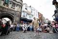 Medieval mayhem comes to the city streets