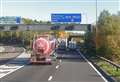 ‘Debris’ on motorway sparks partial closure