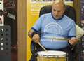 12-hour drum roll puts man in A&E