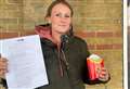 £200 fine for accidentally dropping chips