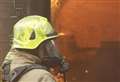 25 firefighters tackle barn blaze