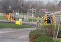 Crews tackle bus stop fire on estate previously branded ‘no-go zone’