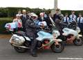Riders honour UK's bravest village 