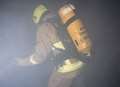 Fire crews tackle suspcious 4x4 blaze