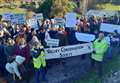 Mass protests against housebuilding across Kent