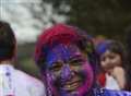 Riot of colour at Holi celebrations