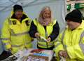 High street braves the snow for safety awareness
