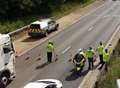 Motorcyclist dies after motorway crash