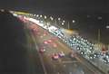 Delays clear hours after crash on M25 brought traffic to standstill