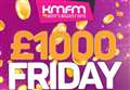 Lucky kmfm listener pockets £1k Friday cash