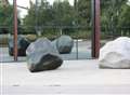 Gormley's boulders get new Maidstone home