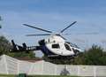 Air ambulance called after pensioner collapses on bridge