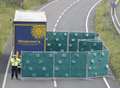 Man killed by lorry after 'falling from bridge' is identified