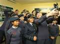 Cadets celebrate centre opening with selfie