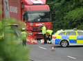 Investigation after man killed by lorry