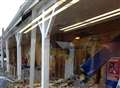 Man arrested after digger used to steal ATMs in Tesco ram raid
