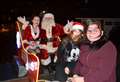 Santa threatened during sleigh tour around town