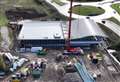 Drone footage reveals new £9m supermarket