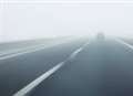 Weather warning as dense fog blankets Kent