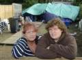 Homeless family of six living in tent beg for council house