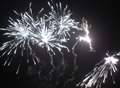 Youths set fireworks off over busy road