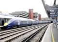 Hugh rise in numbers of passengers using high speed trains from Gravesend