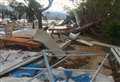 Ruby wedding couple hit by Greek 'hurricane'