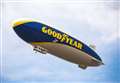 Iconic Goodyear blimp to fly over Kent